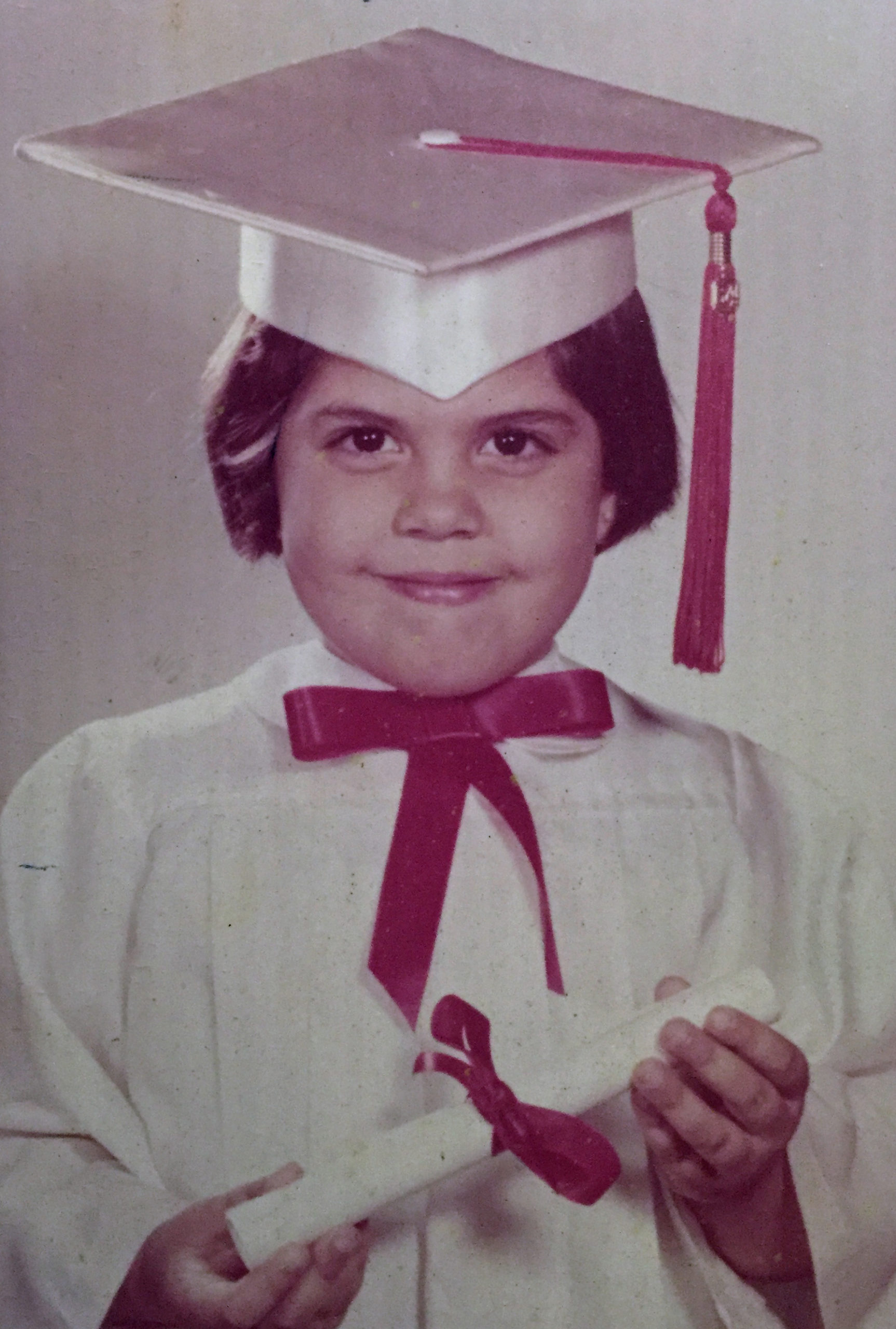 Maria's Kindergarten graduation photo